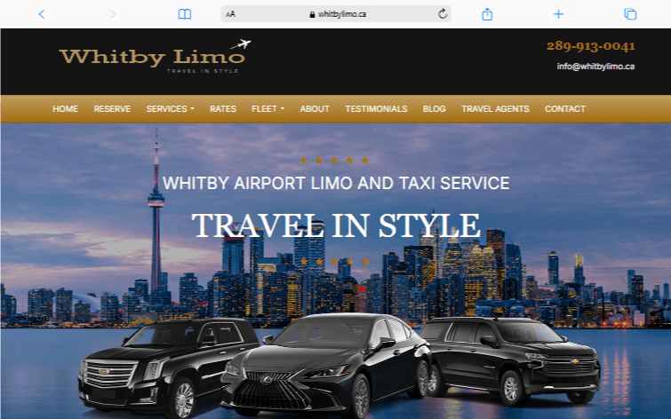 Whitby Taxi and Limo Service 